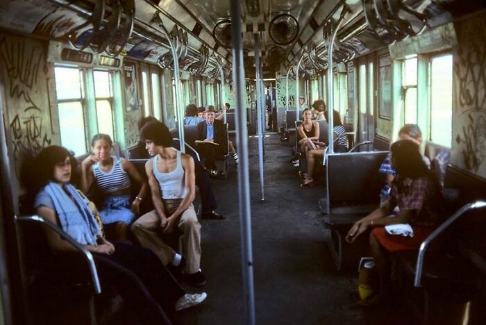 1970s-80s. Photos Of New York City’s Subway System, From Swiss Photographer Willy Spiller’s Collection Hell On Wheels
