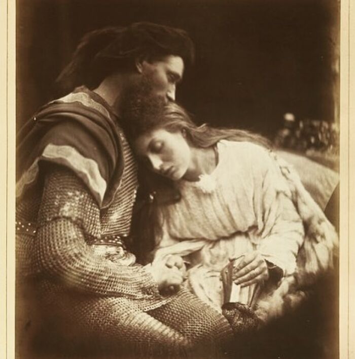 The Parting Of Lancelot And Guinevere By Julia Margaret Cameron, Metropolitan Museum Of Art: Photography C. 1874