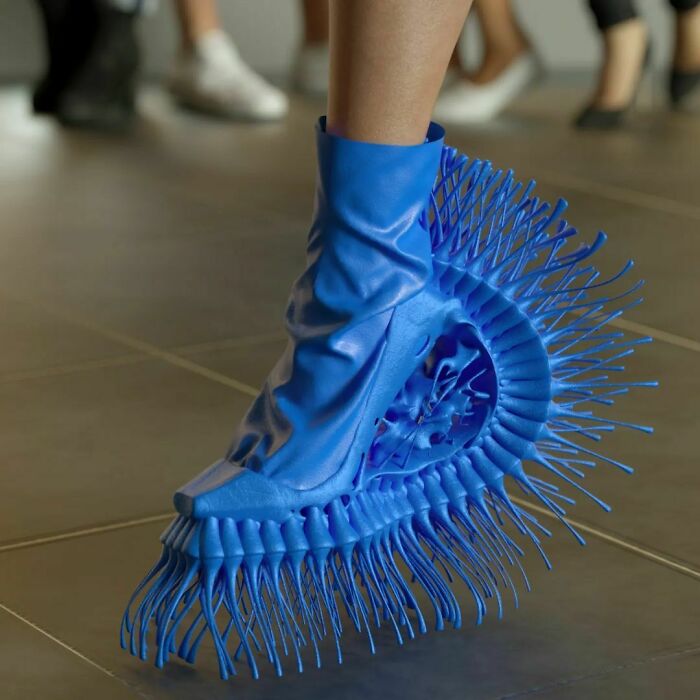 Shoes Inspired By The Sculptural Work Of Ursula Cormandidel