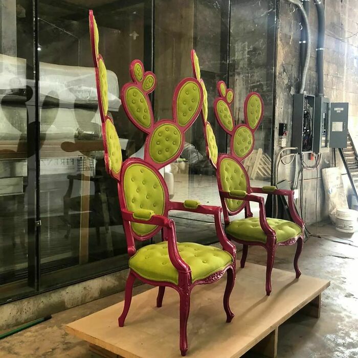 The Prickly Pair Chairs