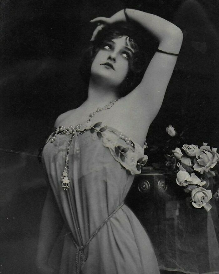 Portrait Of Actress Fern Andra. Taken Late 1910s