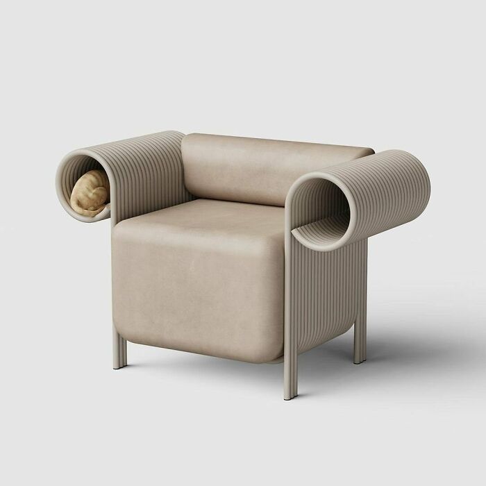 The Flow Single Sofa By Sunriu Design⁣