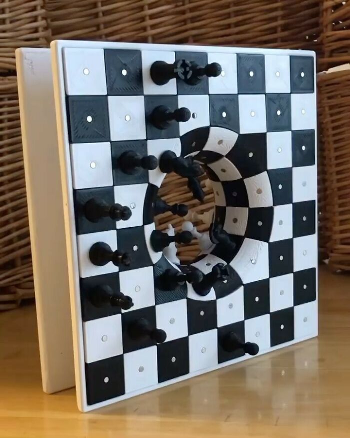Wormhole Chess Board