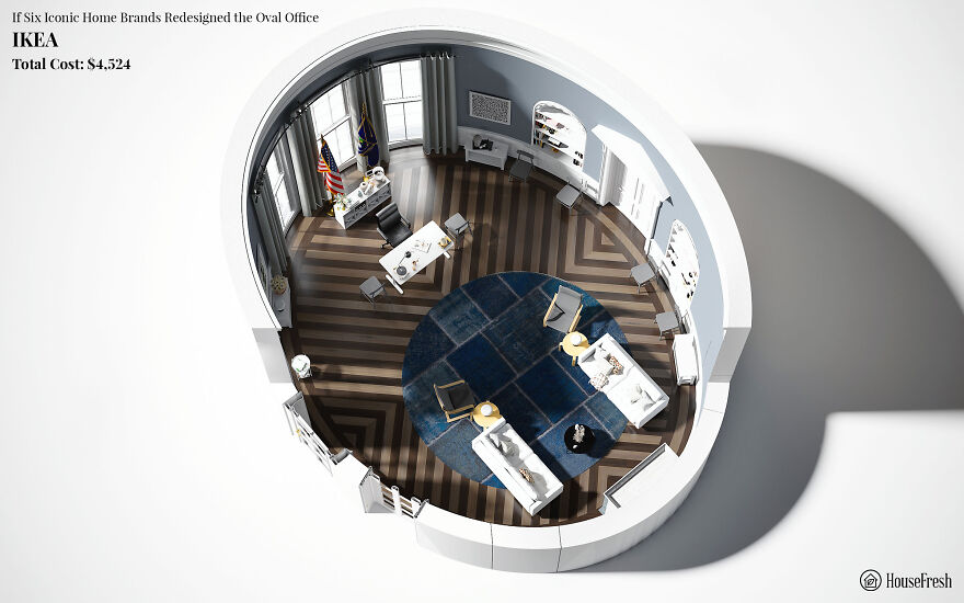 Here's What The Oval Office Might Look Like With An Overhaul In The Style Of 6 Popular Home Brands Here's What The Oval Office Might Look Like With An Overhaul In The Style Of 6 Popular Home Brands