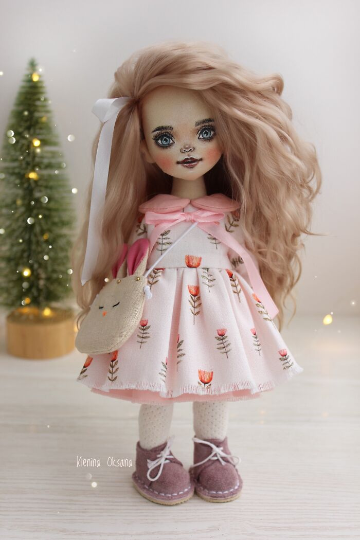 I Create Interior Dolls From Fabric (6 Pics)