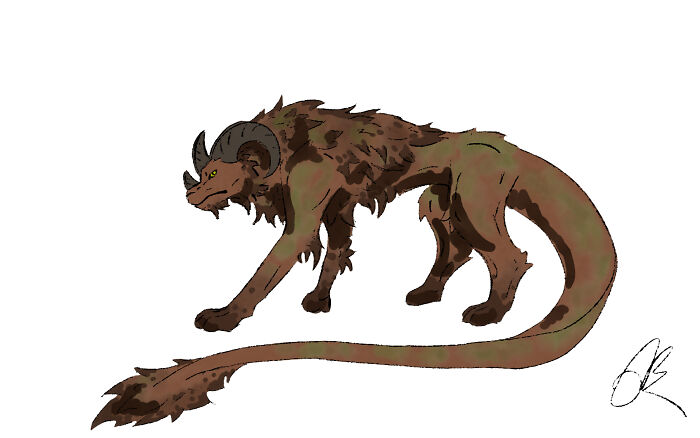 A Forest Creature That I Haven't Named Yet