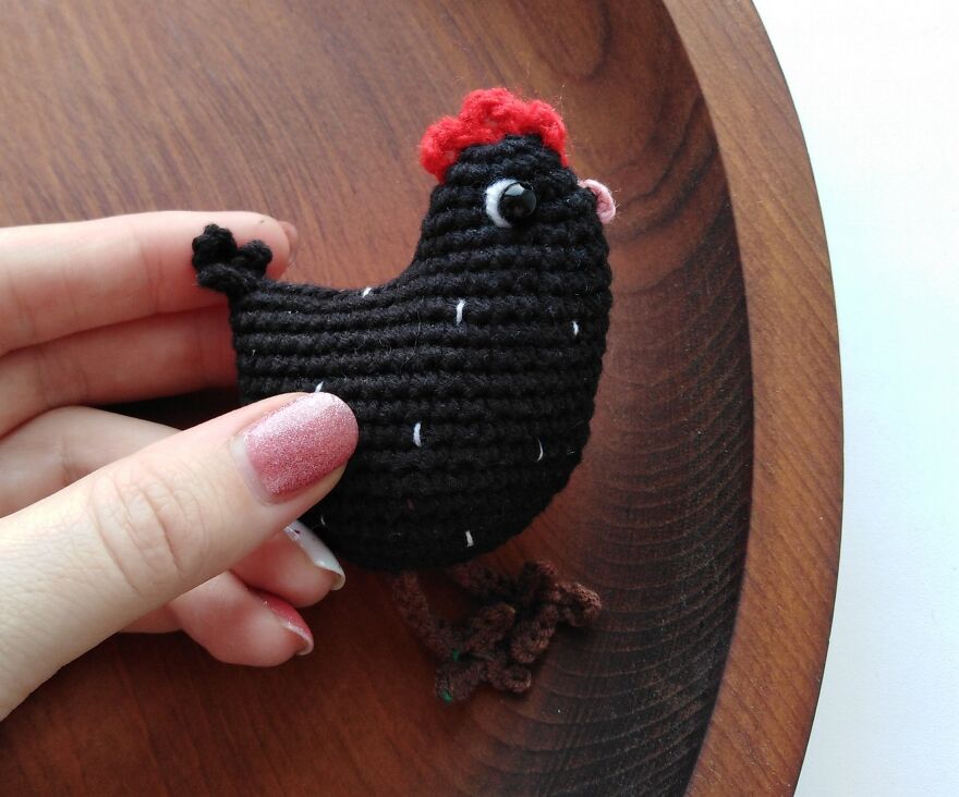 I Love Spring And Birds, And I Made These Chickens Myself. I Love Spring And Birds, And I Made These Chickens Myself.