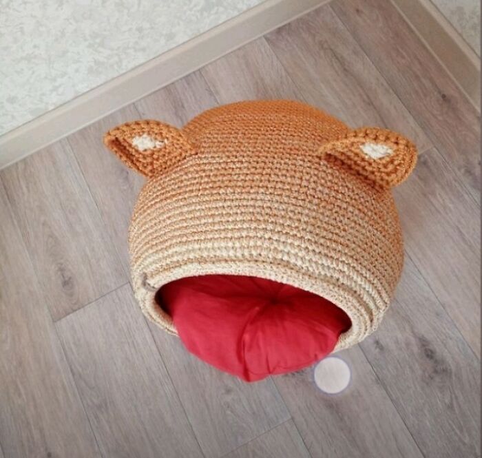 I Handmake Animal Houses. These Houses Are Crocheted (8 Pisc) I Handmake Animal Houses. These Houses Are Crocheted (8 Pisc)