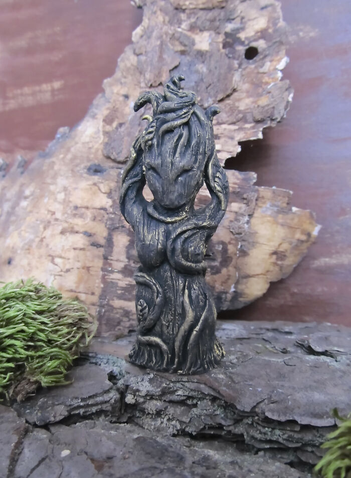 I Create Small Pocket Figurines Of Pagan Gods And Mythical Creatures With Polymer Clay (5 Pics)