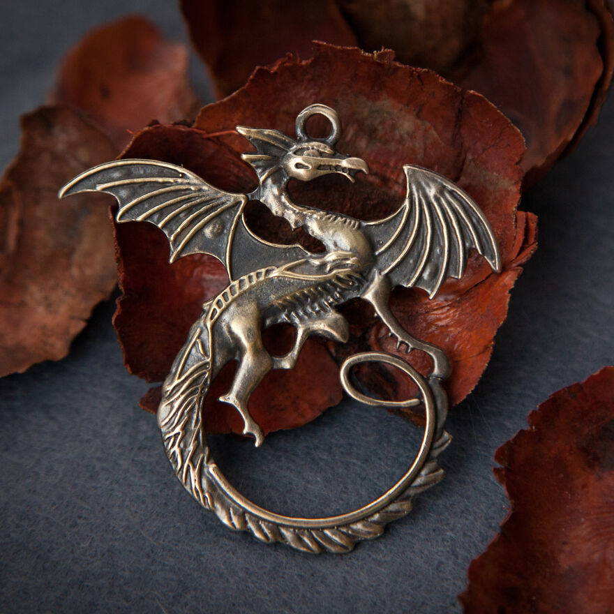 My Passion For Dragon Jewelry: The Creation Of The Dragon Collection (8 Pics)
