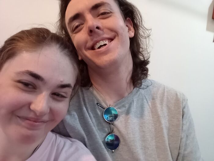 Me With The Love Of My Life. Ate A Homemade Meal Together With Our Favorite Movie Shape Of Water