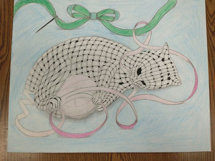 High School Art Class Project, But I'm Still Very Proud Of It