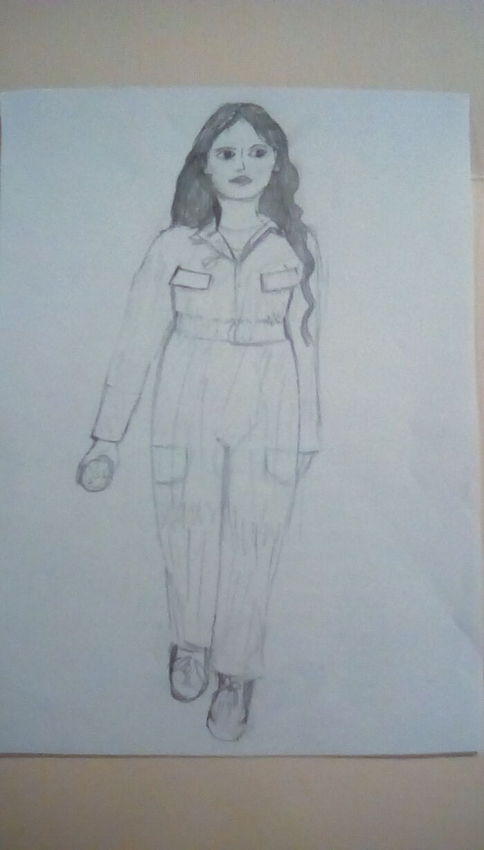 I Drew This When I Was Ten Or Eleven. I Really Like It Though. (Erza Muqoli)