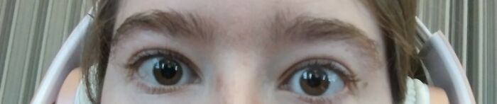 My Eyes Are An Amber Color, Sometimes With A Little Green, Sorry About The Bad Quality Of The Pic