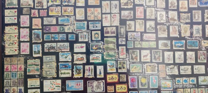 Me & My Sister's Childhood Stamp Collection-1