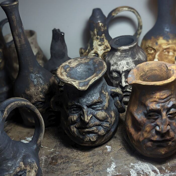 I Make Expressive Face Pots I Make Expressive Face Pots