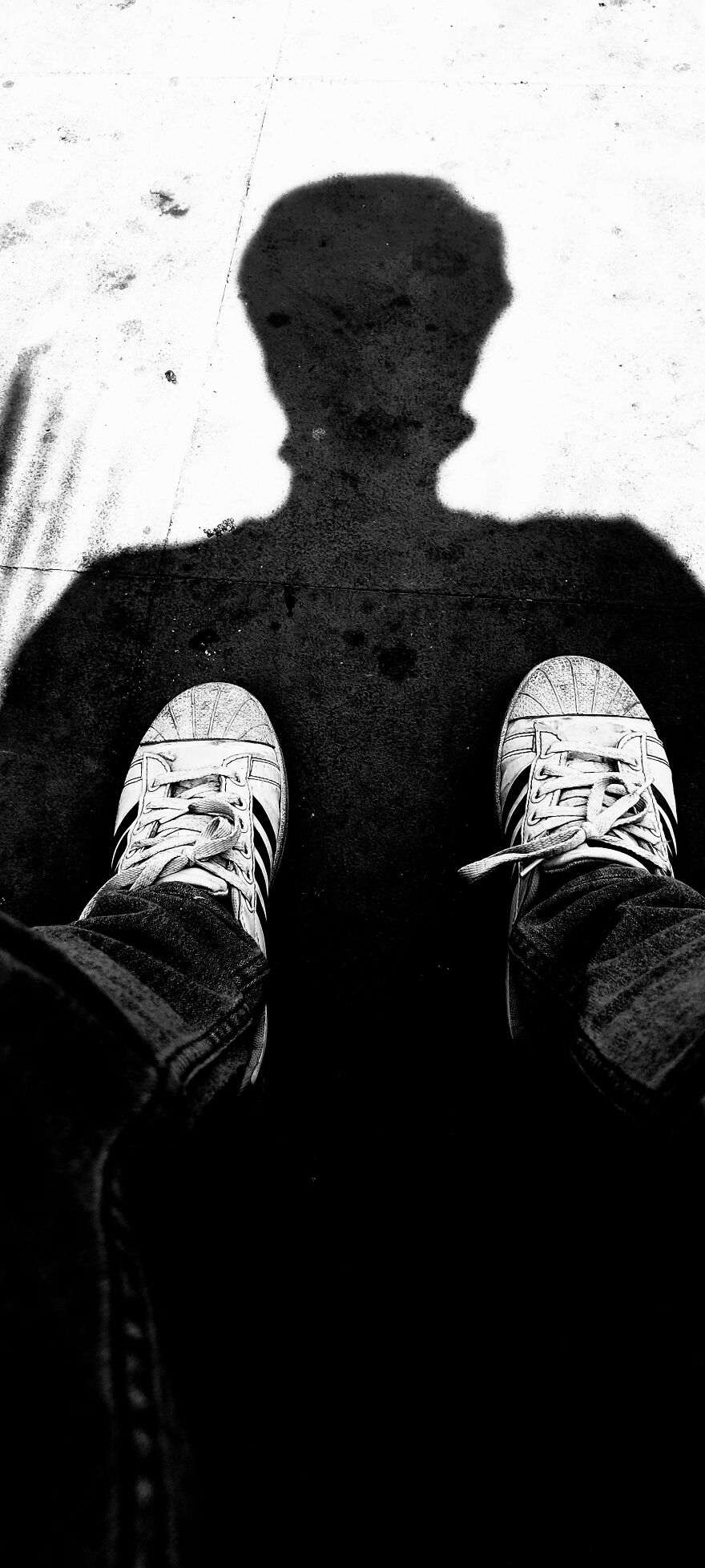 Thinking. Black, White & Grey