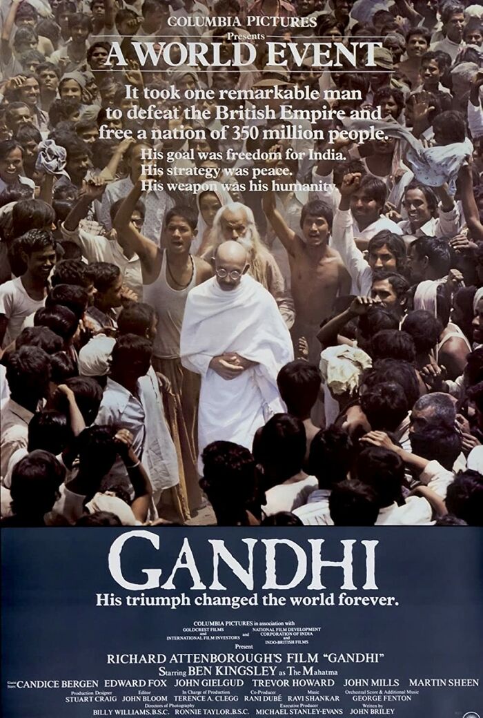 poster of Gandhi movie