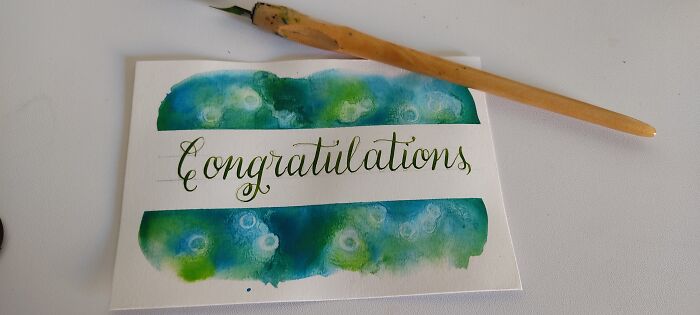 Combining My Love For Painting And Calligraphy (7 Pics) Combining My Love For Painting And Calligraphy (7 Pics)