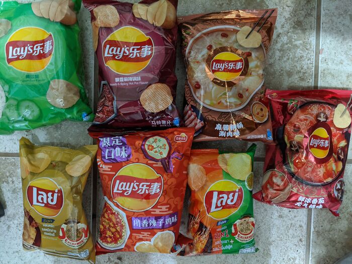 Lays Chips Flavors From Around Asia
