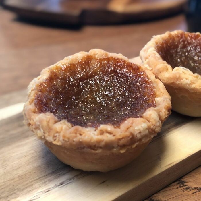Butter Tarts! A Canadian Way To Eat All The Bad Sweet Things Together. Historically Made With Butter, Sugar, Maple Syrup, And Egg In A Pastry Shell, Now Seen With Chocolate, Almonds, M&ms Or The Kitchen Sink