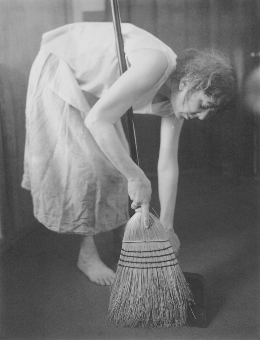 Sweeping From The Series "I Imagined It Empty" By Ruth Lauer-Manenti