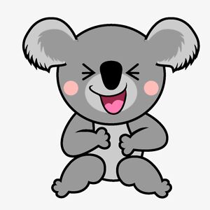 the laughing koala