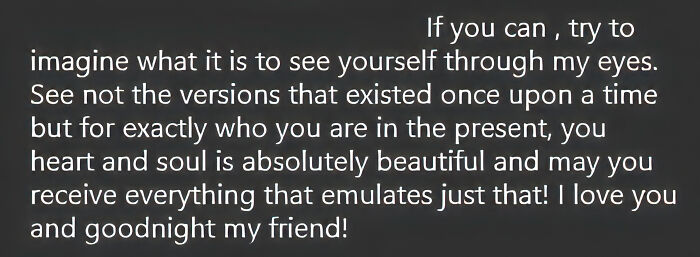 Woke Up To This Beautiful Message Texted To Me While I Slept