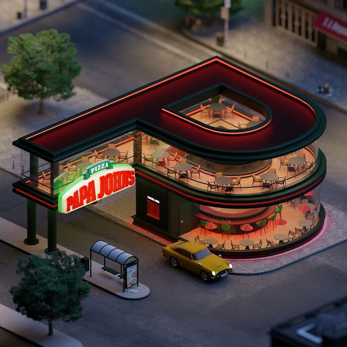 This Egyptian Artist Creates Original Fast Food Dioramas (38 Pics)