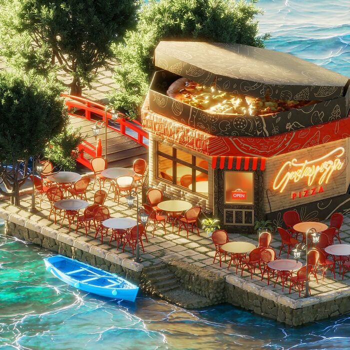 This Egyptian Artist Creates Original Fast Food Dioramas (38 Pics)