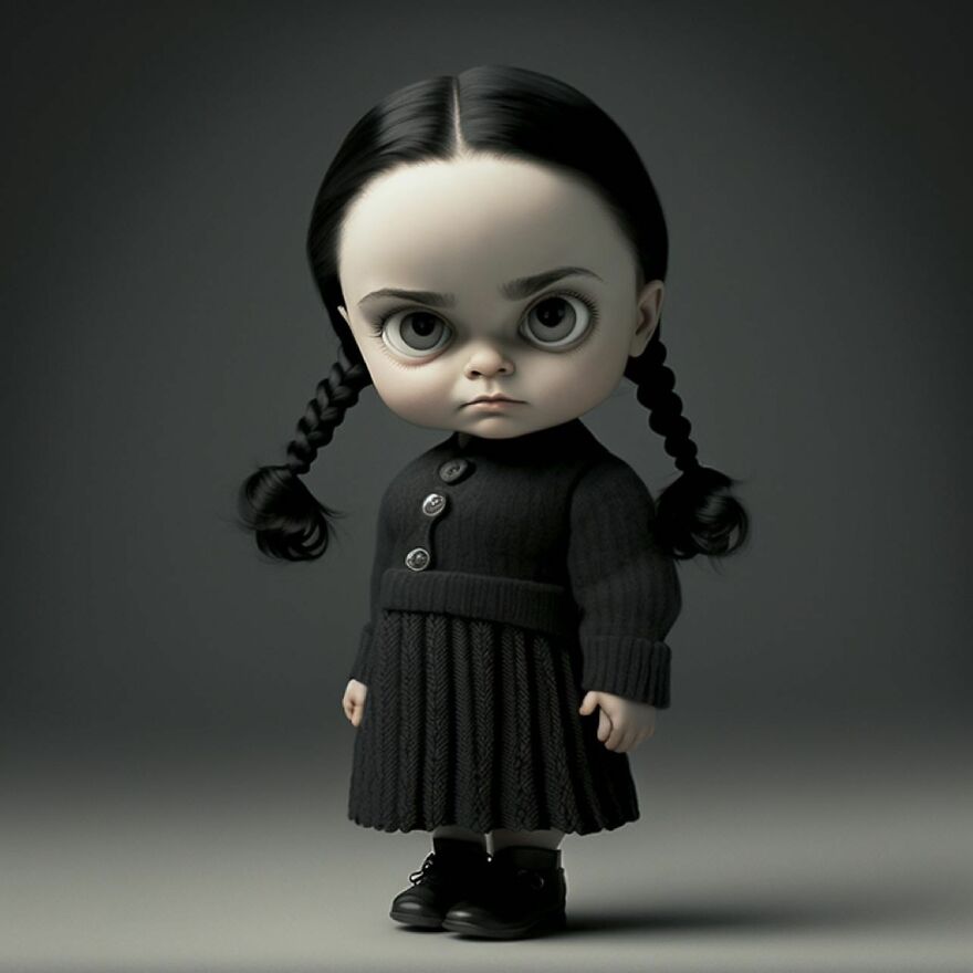 Wednesday From Addams Family