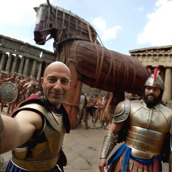 Ulysses And The Trojan Horse