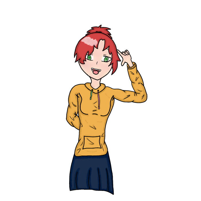 This Is My Most Recent And Proudest Work After I Took A Little Break From Drawing Bodies, Since I Don't Understand Proportions