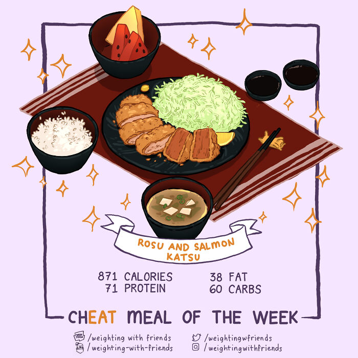 Rosu And Salmon Katsu