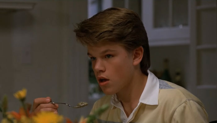 Matt Damon – Mystic Pizza (1988)