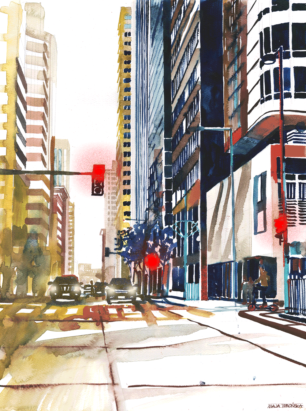 I Animate My Watercolors (15 Pics)