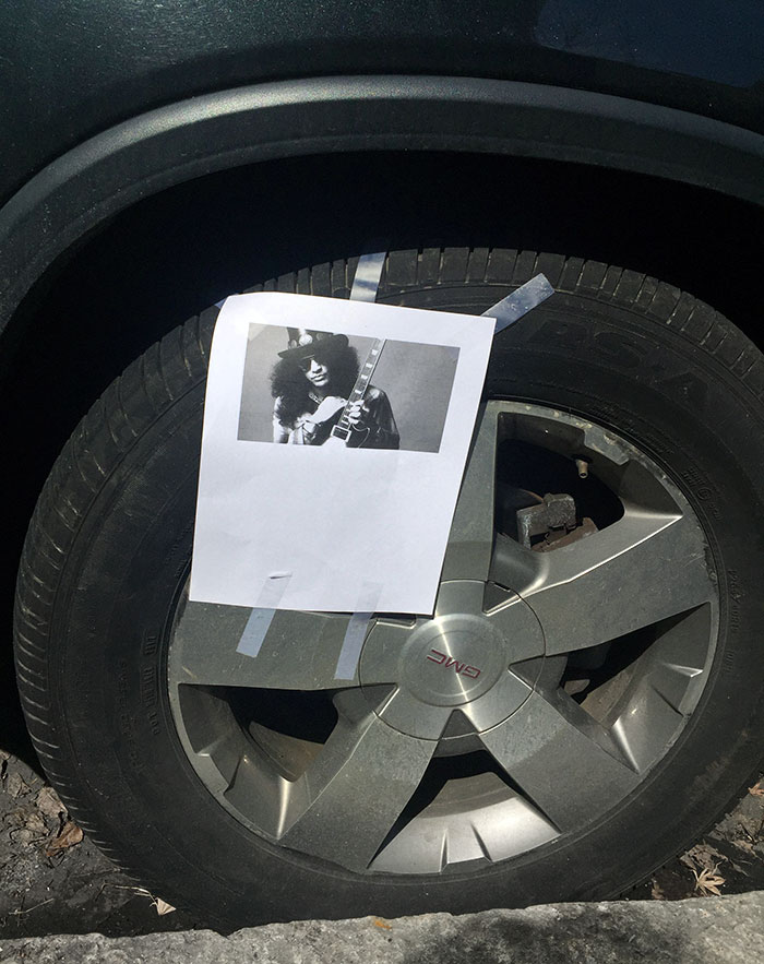My Brother Thought It Would Be A Great Idea To Slash People's Tires For April Fools Day