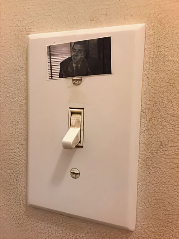 For April Fools Day, My Son Has Hidden About 300 Tiny Pictures Of Nicolas Cage Throughout The House