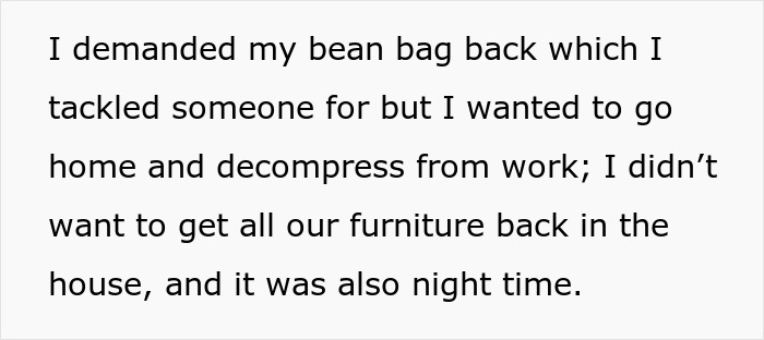 Knowing Their Home Is Tiny, Students Get Revenge On Neighbors Who Stole Furniture From Their House By Not Taking It Back Knowing Their Home Is Tiny, Students Get Revenge On Neighbors Who Stole Furniture From Their House By Not Taking It Back