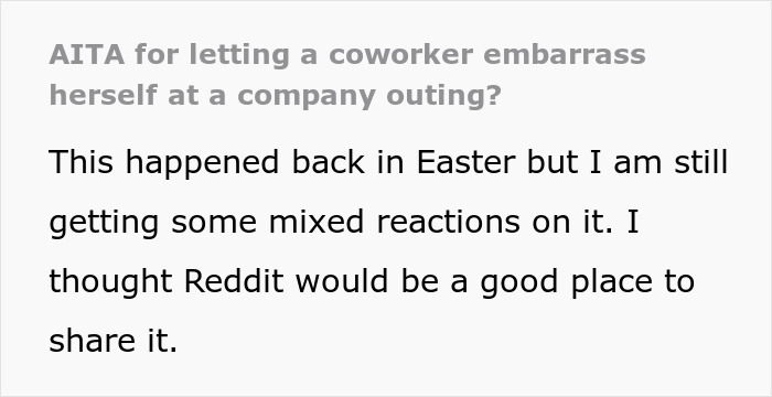 Woman Embarrasses Herself By Confronting Coworker About Him Being Gay Even Though He Isn't Woman Embarrasses Herself By Confronting Coworker About Him Being Gay Even Though He Isn't