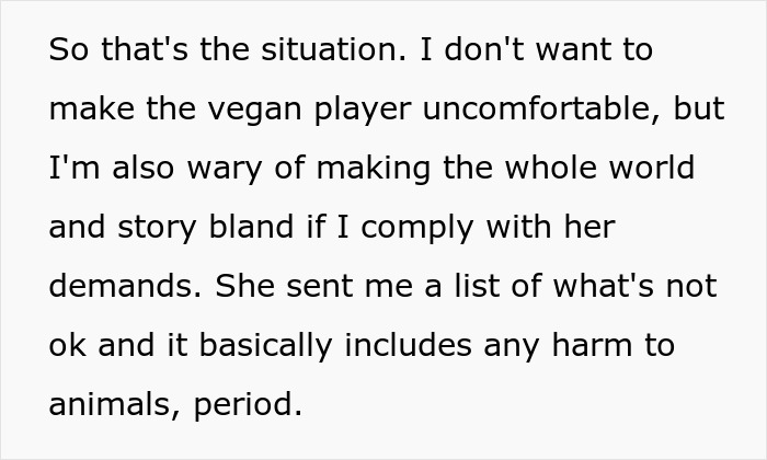 Dungeon Master Puzzled When New Vegan Player Starts Prodding For A “Cruelty-Free” World, Asks For Help Online