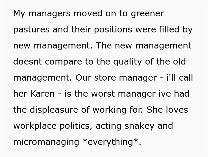 Karen Boss Tells Off Overworked And Underpaid Employee For Taking A 5-Minute Break, They Stop Doing Her Job For Her Karen Boss Tells Off Overworked And Underpaid Employee For Taking A 5-Minute Break, They Stop Doing Her Job For Her