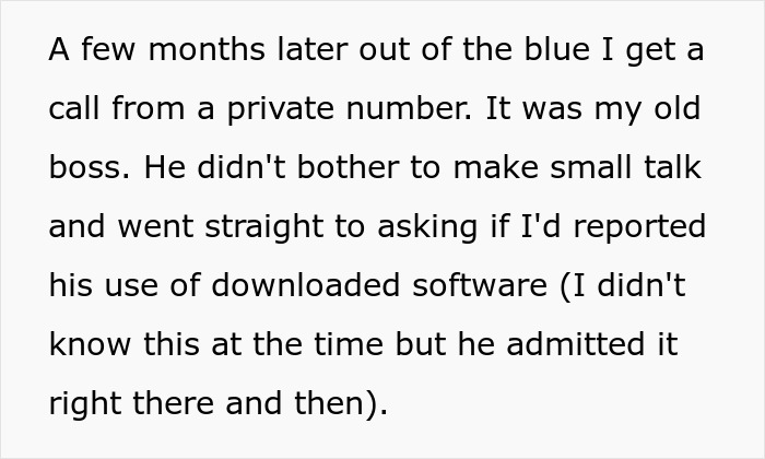 People Are Cracking Up At This Story Of A Person Who Got Wrongly Accused Of Snitching On Their Boss And Decided To Actually Do It People Are Cracking Up At This Story Of A Person Who Got Wrongly Accused Of Snitching On Their Boss And Decided To Actually Do It