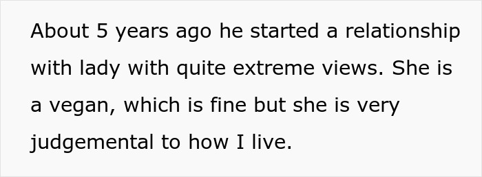 Daughter Uninvites Her Dad And His GF From Her Wedding After They Demand Everything Is Vegan, From Food To The Guests' Shoes Daughter Uninvites Her Dad And His GF From Her Wedding After They Demand Everything Is Vegan, From Food To The Guests' Shoes