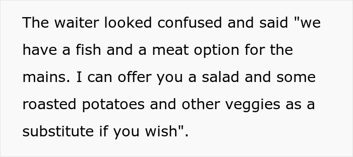 “You Just Assume Because I’m Vegan I Only Eat Salads?”: Sister Under Fire After Not Catering To Brother’s Vegan GF At Her Engagement Dinner “You Just Assume Because I’m Vegan I Only Eat Salads?”: Sister Under Fire After Not Catering To Brother’s Vegan GF At Her Engagement Dinner