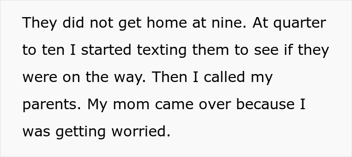 14-Year-Old Babysitter Calls The Police After The Parents Are Gone For 3 Extra Hours, Cops Find Them At Their Friend's House And They're Not Happy