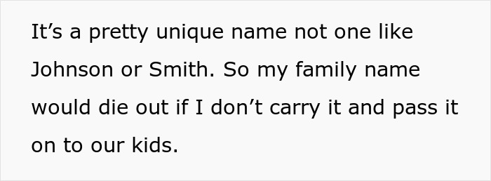 Man Wonders If He Is Wrong To Want His Fiancée To Have His Last Name When She Doesn’t Man Wonders If He Is Wrong To Want His Fiancée To Have His Last Name When She Doesn’t