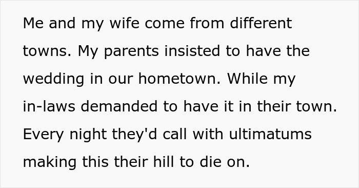 "Every Night They'd Call With Ultimatums": Couple Is Fed Up With Their Families Arguing Over Their Wedding And Decide To Elope "Every Night They'd Call With Ultimatums": Couple Is Fed Up With Their Families Arguing Over Their Wedding And Decide To Elope