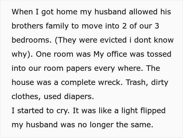 Pregnant Woman Comes Home From The Hospital To Find Her House Completely Trashed, Is Expected To Clean It All Up, Wonders If She Was Wrong To Call Mom For Help