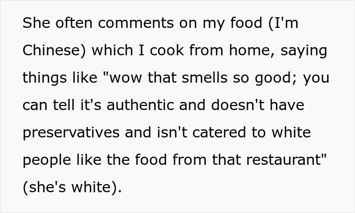 Woman Loses It After She Finds Out A Coworker's Meal She Helped Herself To Contained MSG, Takes Her To HR Woman Loses It After She Finds Out A Coworker's Meal She Helped Herself To Contained MSG, Takes Her To HR